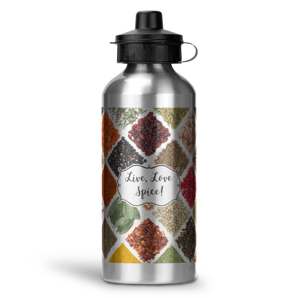 Custom Spices Water Bottle - Aluminum - 20 oz (Personalized)