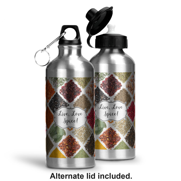 Spices Aluminum Water Bottle - Alternate lid options