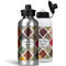 Spices Aluminum Water Bottles - MAIN (white &silver)