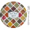 Spices 8" Glass Appetizer / Dessert Plates - Single or Set (Personalized)