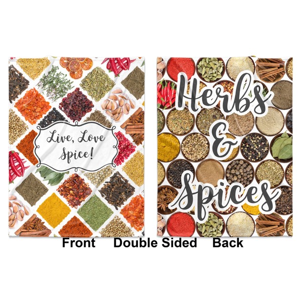 Spices Baby Blanket (Double Sided - Printed Front and Back)