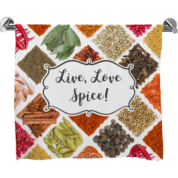 Custom Spices Bath Towel (Personalized)