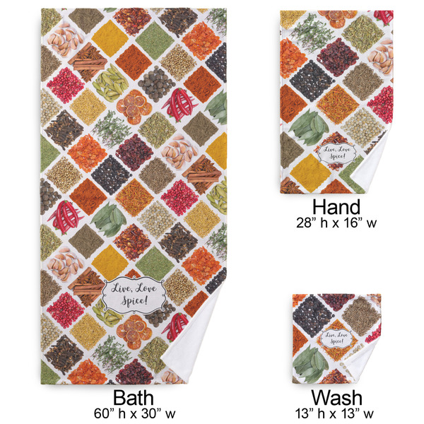 Spices Bath Towel Sets - 3-piece - Approval