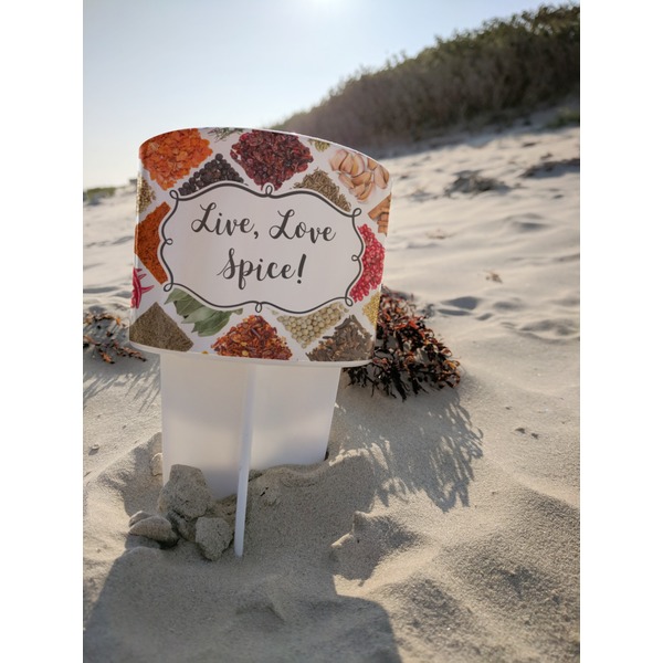 Spices Beach Spiker white on beach with sand