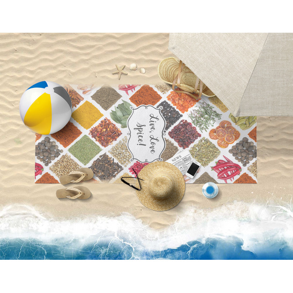 Spices Beach Towel Lifestyle