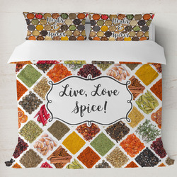 Spices Duvet Cover Set - King (Personalized)