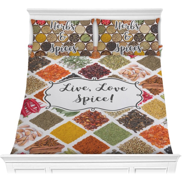 Custom Spices Comforter Set - Full / Queen (Personalized)