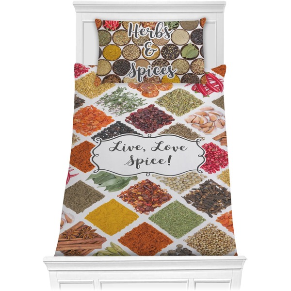Custom Spices Comforter Set - Twin (Personalized)