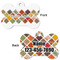 Spices Bone Shaped Dog Tag - Front & Back