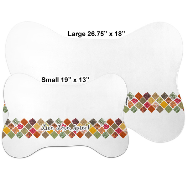 Spices Bone Shaped Mat Comparison