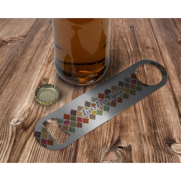 Spices Bottle Opener - In Use