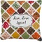 Spices Faux-Linen Throw Pillow 20" (Personalized)