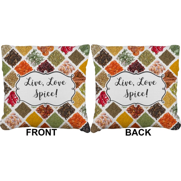 Spices Burlap Pillow Approval