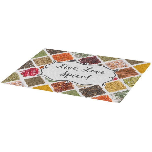 Spices Burlap Placemat (Angle View)