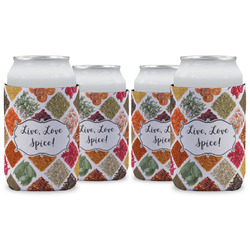 Spices Can Cooler (12 oz) - Set of 4