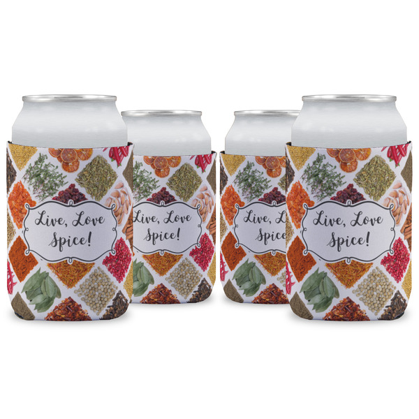 Custom Spices Can Cooler (12 oz) - Set of 4