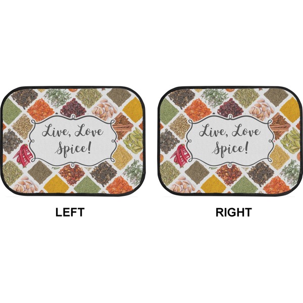 Spices Car Floor Mats (Back Seat) (Approval)