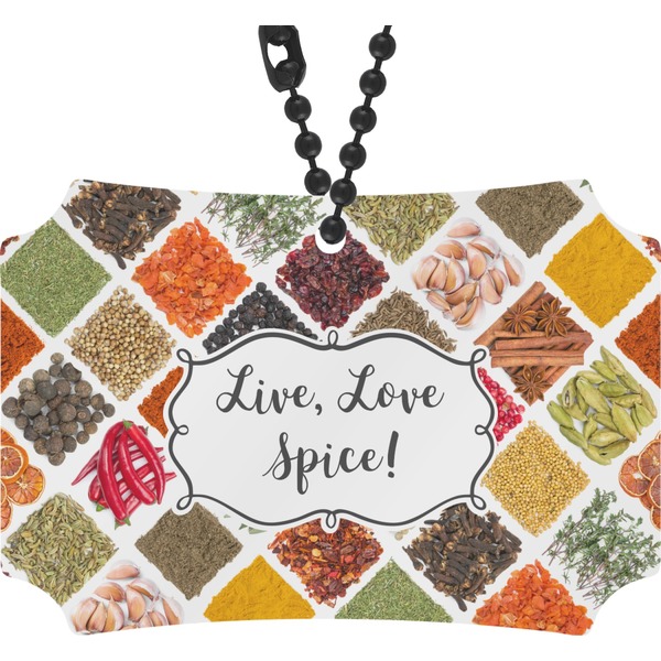 Custom Spices Rear View Mirror Ornament (Personalized)
