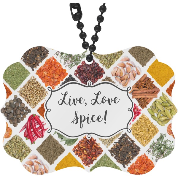 Custom Spices Rear View Mirror Charm (Personalized)