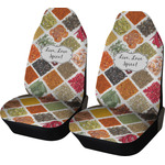 Spices Car Seat Covers (Set of Two) (Personalized)