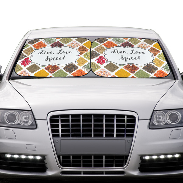 Spices Car Sun Shades - IN CONTEXT