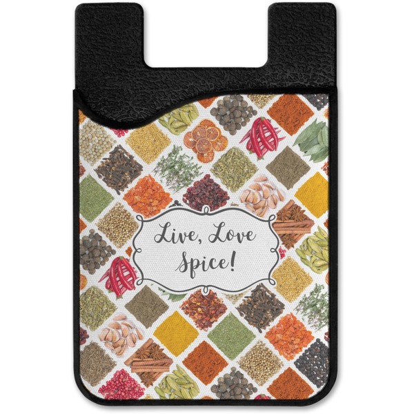 Spices Cell Phone Credit Card Holder
