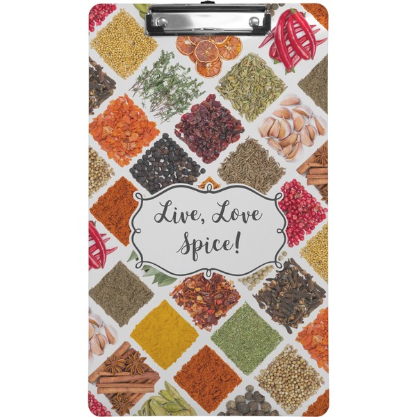Custom Spices Clipboard (Legal Size) (Personalized)