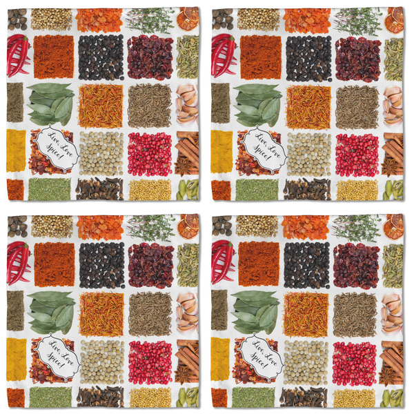 Spices Cloth Napkins - Personalized Lunch (APPROVAL) Set of 4