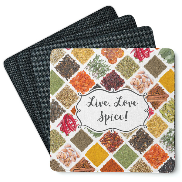 Spices Coaster Rubber Back - Main