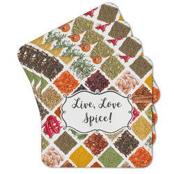 Spices Cork Coaster - Set of 4