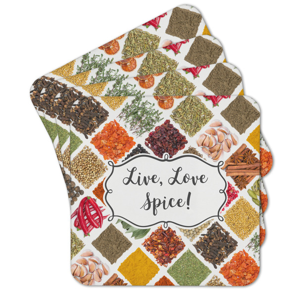 Custom Spices Cork Coaster - Set of 4