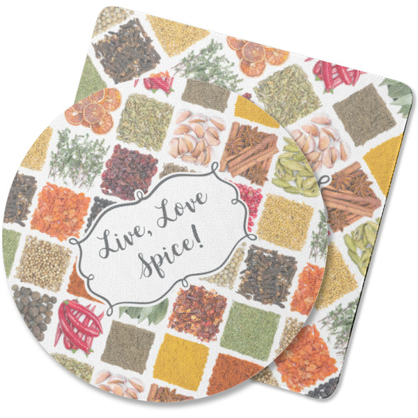 Custom Spices Rubber Backed Coaster (Personalized)