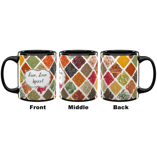 Spices Coffee Mug - 11 oz - Black APPROVAL