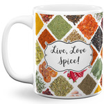 Spices 11 Oz Coffee Mug - White