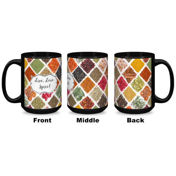 Spices Coffee Mug - 15 oz - Black APPROVAL