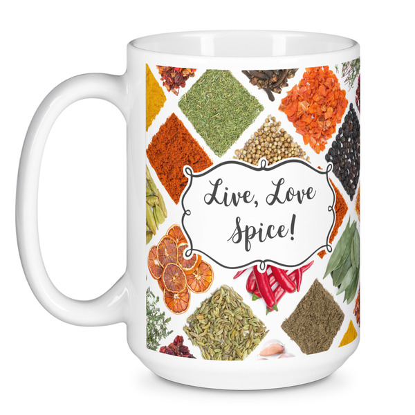 Spices Coffee Mug - 15 oz - White