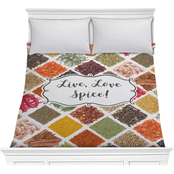 Custom Spices Comforter - Full / Queen (Personalized)