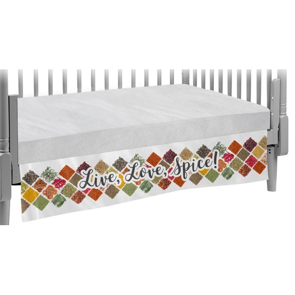 Custom Spices Crib Skirt (Personalized)