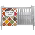 Spices Crib Comforter / Quilt (Personalized)
