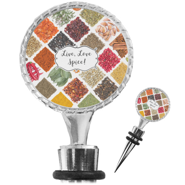 Custom Spices Wine Bottle Stopper (Personalized)