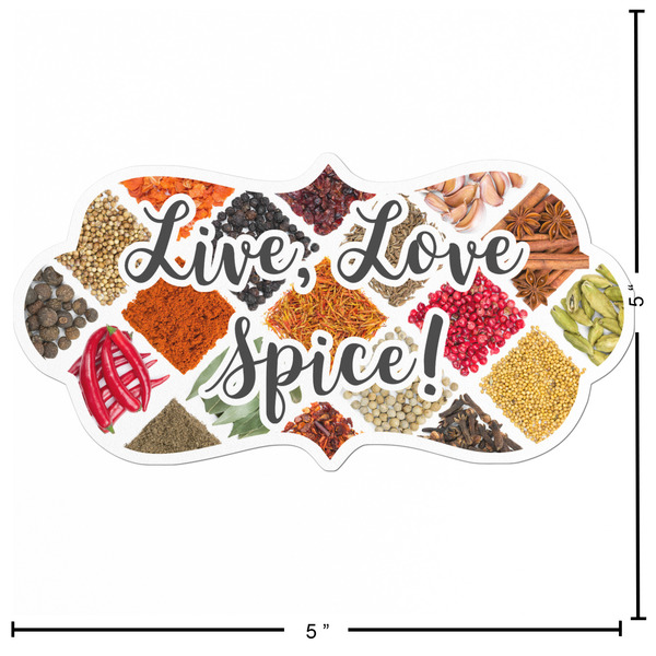 Spices Custom Shape Iron On Patches - L - APPROVAL