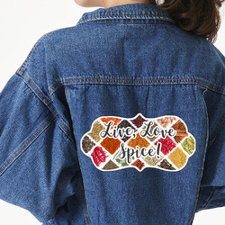 Spices Twill Iron On Patch - Custom Shape - 3XL