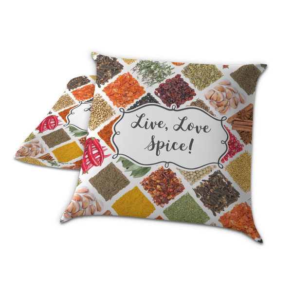 Spices Decorative Pillow Case - TWO
