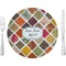 Spices 10" Glass Lunch / Dinner Plates - Single or Set (Personalized)