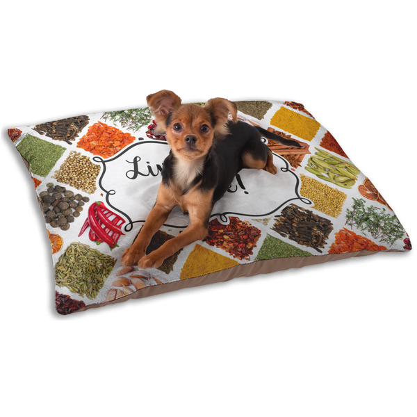 Spices Dog Bed - Small LIFESTYLE