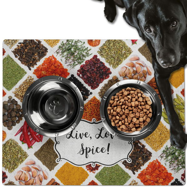 Custom Spices Dog Food Mat - Large