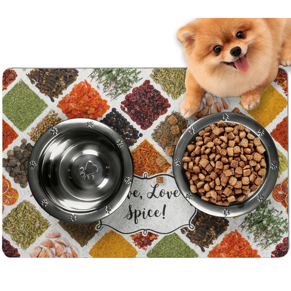 Custom Spices Dog Food Mat - Small