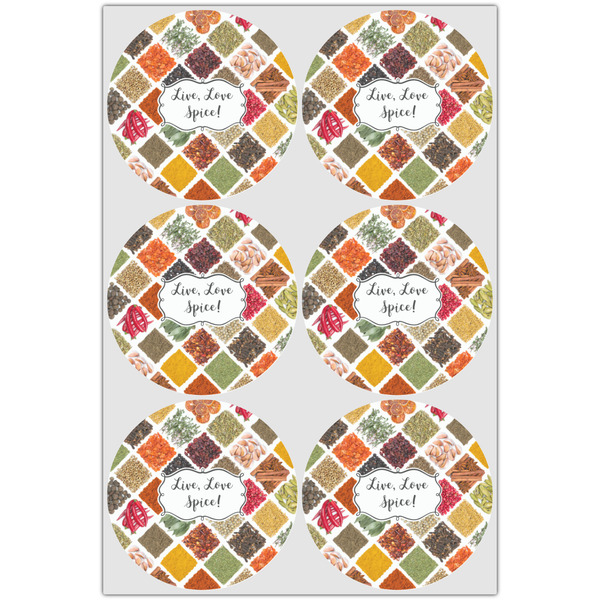 Spices Drink Topper - Large - Set of 6