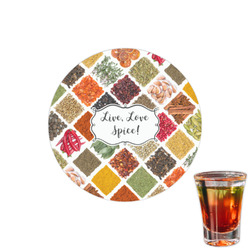 Spices Printed Drink Topper - 1.5"