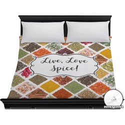 Spices Duvet Cover - King (Personalized)